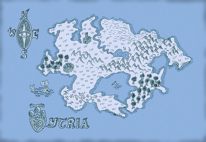Reddit - daily sketch - Ytria island map