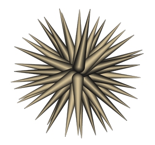 spiked ball
