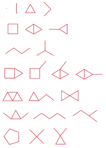 bead arrangement graphs